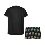 Baha Ranch Indian Headdress Women's Western Short and Top Pajama Set