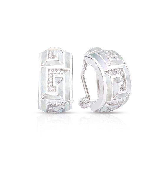Greek Key Earrings - Belle Étoile Jewelry - Flyclothing LLC
