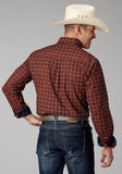 Roper Mens Long Sleeve Snap Ikat Arrows Western Shirt - Roper