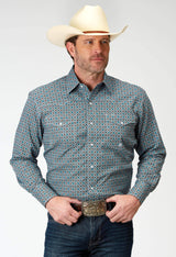 Roper Mens Long Sleeve Snap Frontier Foulard Western Shirt - Roper - Flyclothing LLC