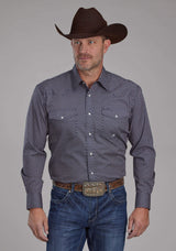 Roper Mens Diamond Eye Geo Long Sleeve Snap Western Shirt - Roper - Flyclothing LLC