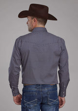 Roper Mens Diamond Eye Geo Long Sleeve Snap Western Shirt - Roper - Flyclothing LLC
