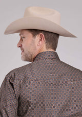 Roper Mens Long Sleeve Snap Vintage Foulard Western Shirt - Roper - Flyclothing LLC