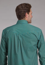 Roper Mens Castile Foulard Long Sleeve Button Western Shirt - Roper - Flyclothing LLC