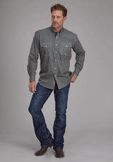 Roper Mens Acorn Foulard Long Sleeve Button Western Shirt - Roper - Flyclothing LLC