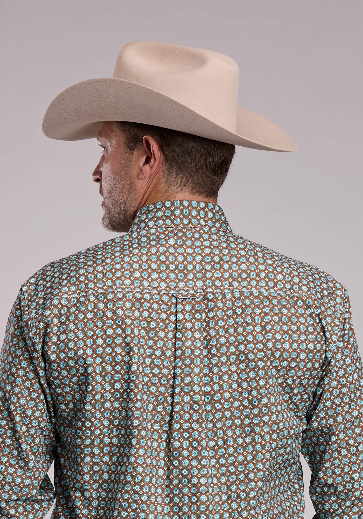 Mens Roper Canyon Foulard Long Sleeve Button Shirt - Roper - Flyclothing LLC