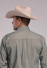 Mens Roper Canyon Foulard Long Sleeve Button Shirt - Roper - Flyclothing LLC