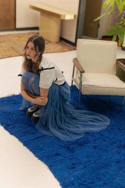 Annie Wear Striped Bow Round Neck Knit Top - Trendsi - Flyclothing LLC