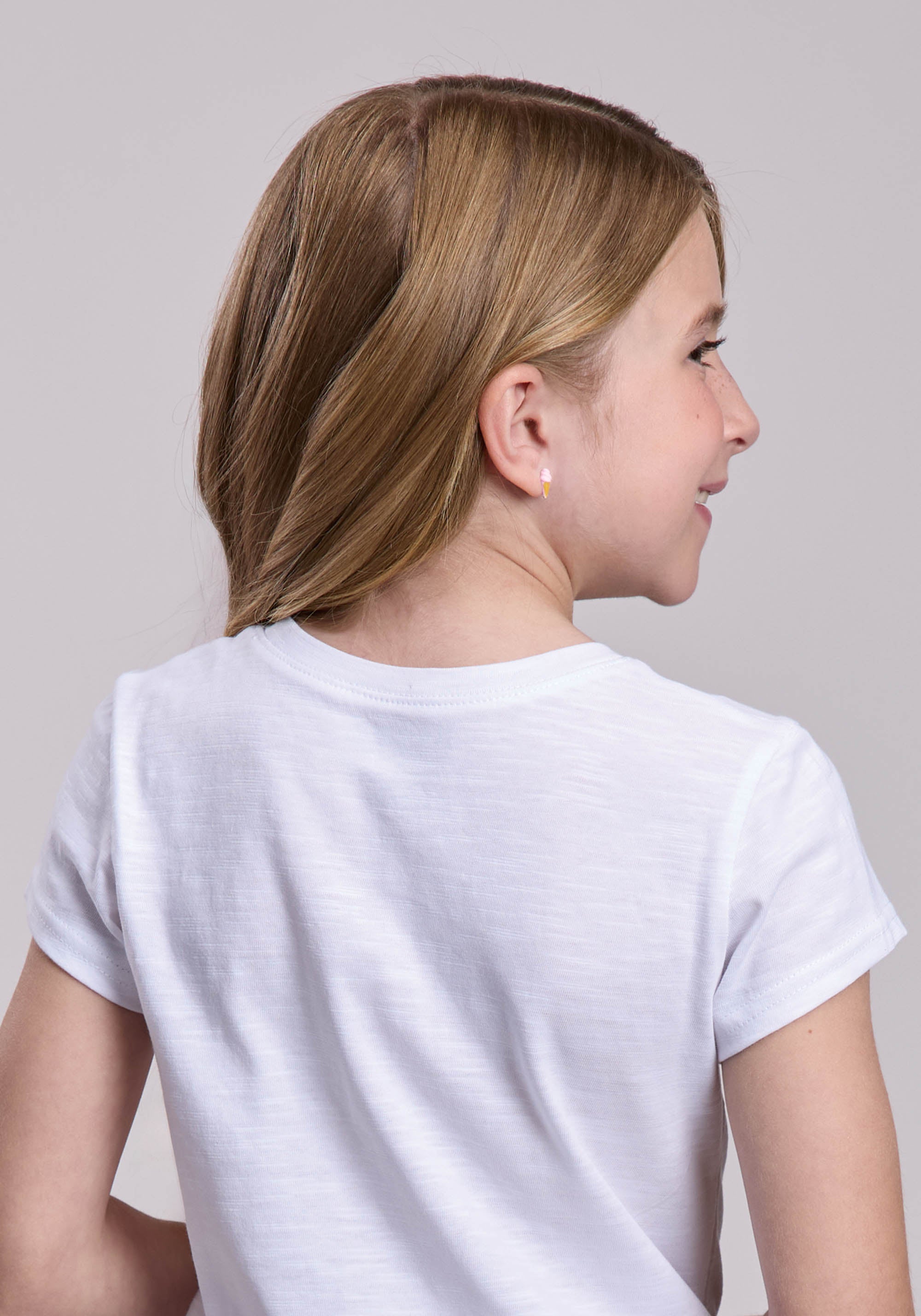 Girls Roper Cotton Slub Jersey Short Sleeve Shirt