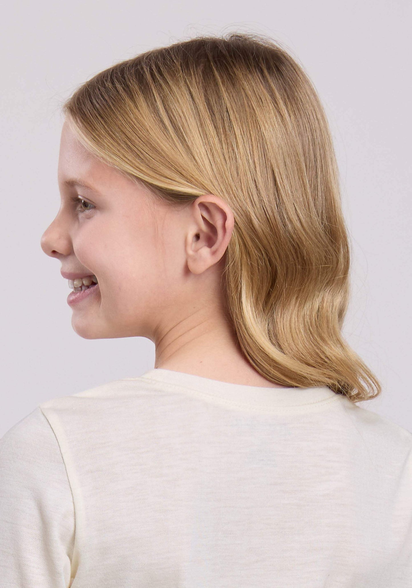 Girls Roper Cream Poly Rayon Jersey Long Sleeve Shirt - Roper - Flyclothing LLC