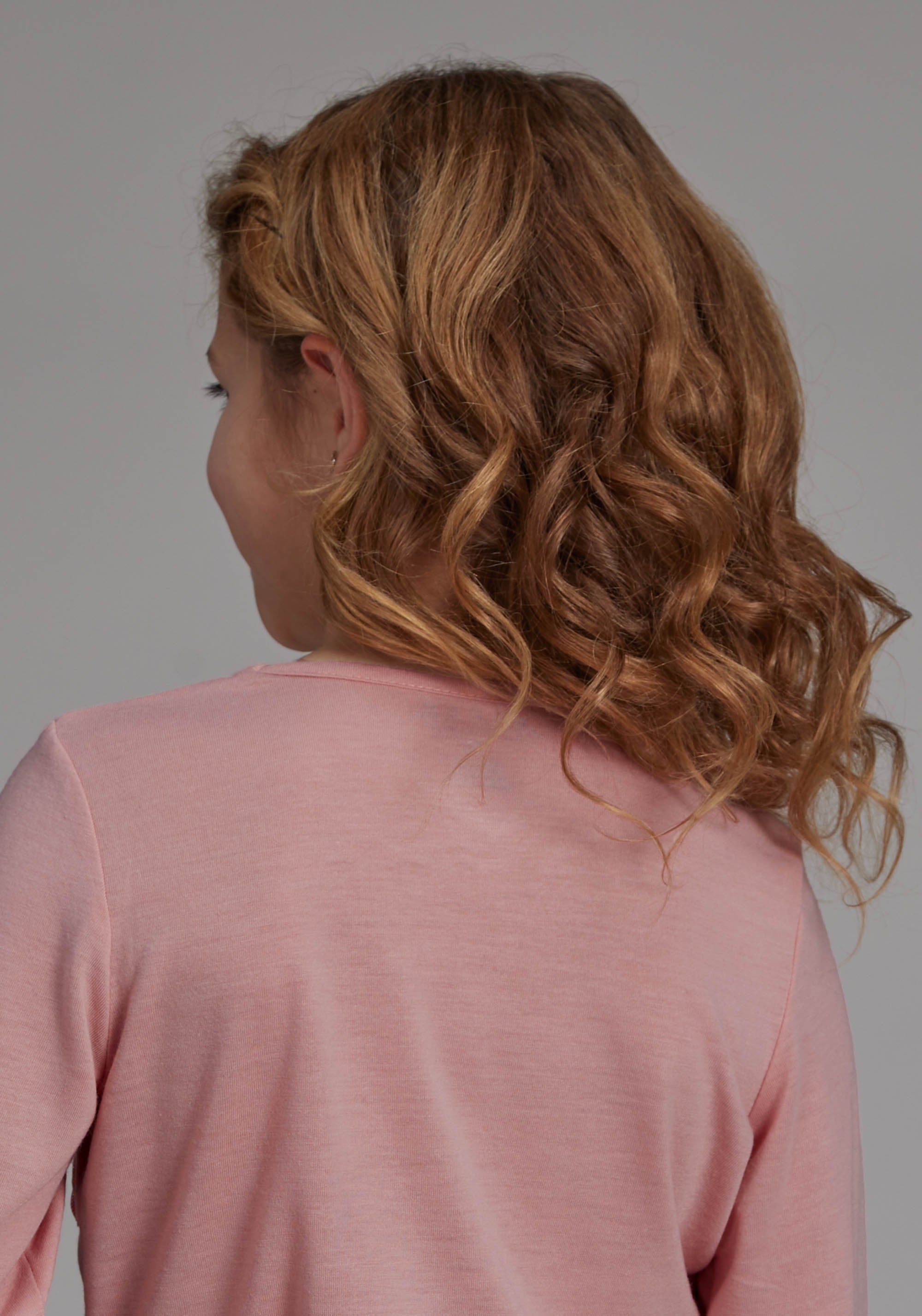 Roper Girls Poly Rayon Long Sleeve Tee Long Sleeve Pullover Western Shirt