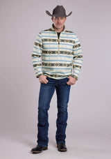 Mens Roper Aztec Knit Pullover Sweater - Roper - Flyclothing LLC