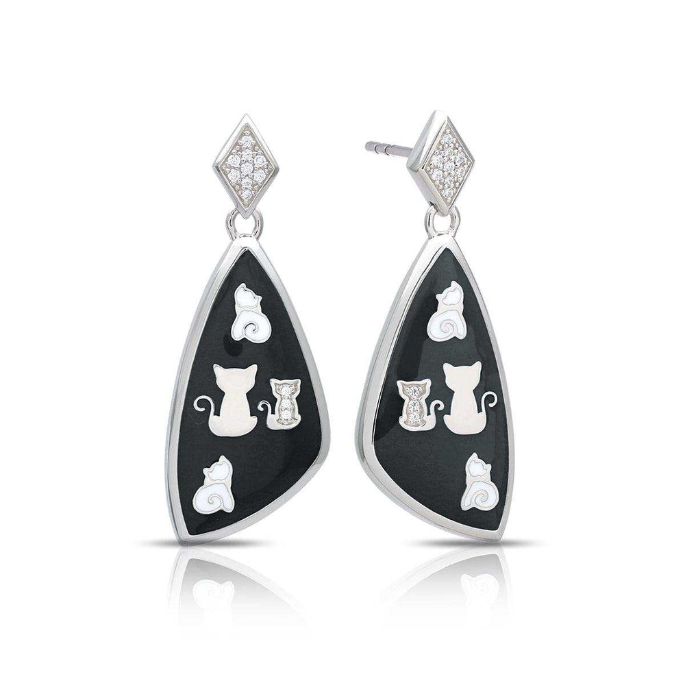 Cats Earrings - Belle Étoile Jewelry - Flyclothing LLC