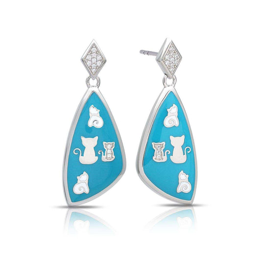 Cats Earrings - Belle Étoile Jewelry - Flyclothing LLC