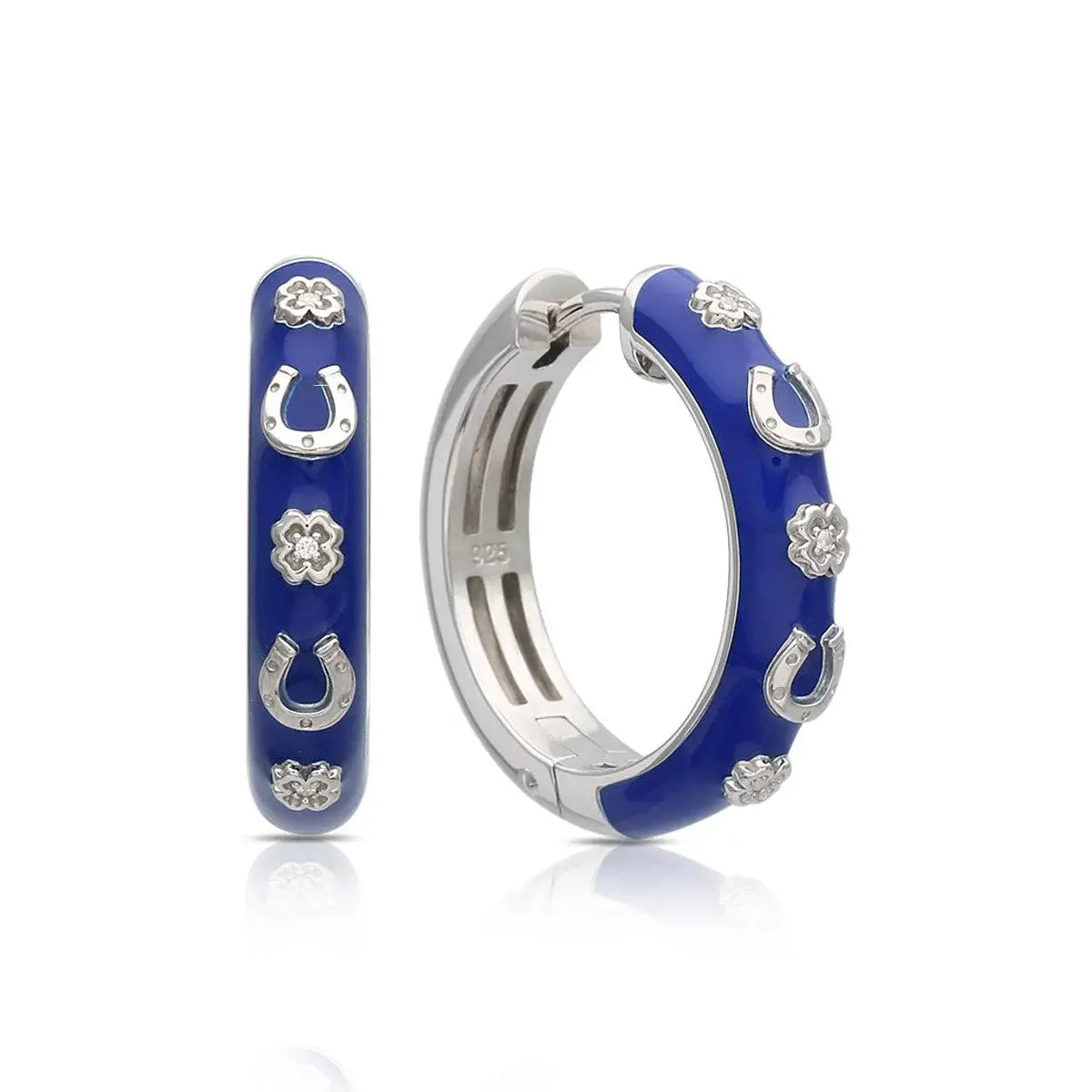 Lucky Horseshoe Earrings - Belle Étoile Jewelry - Flyclothing LLC