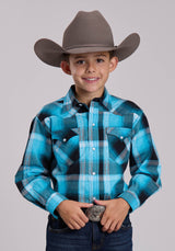 Boys Roper Triple Diamond Dobby Western Sweater