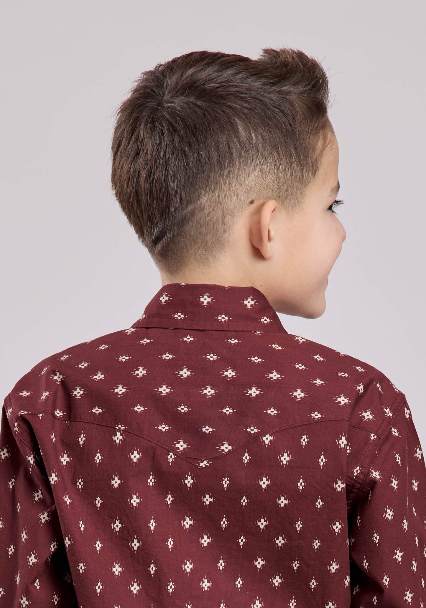 Roper Boys Long Sleeve Snap Mini Aztec Western Shirt - Roper - Flyclothing LLC