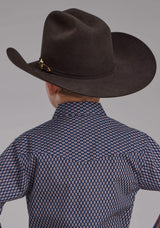 Roper Boys Diamond Eye Geo Long Sleeve Snap Western Shirt - Roper - Flyclothing LLC