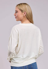 Roper Womens Long Sleeve Pullover Poly Rayon Jersey Tee Western Shirt - Roper - Flyclothing LLC