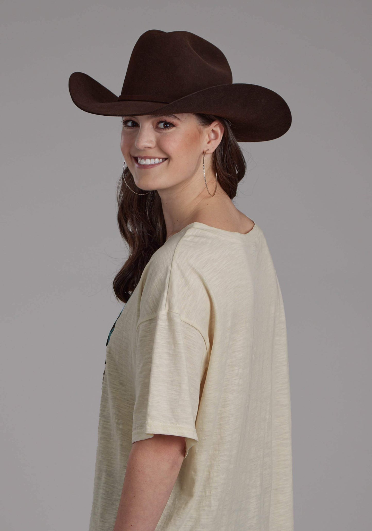 Roper Womens Cotton Slub Jersey Tee Short Sleeve Pullover Western Shirt - Roper - Flyclothing LLC
