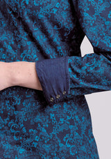 Womens Roper Brilliant Paisley Print Long Sleeve Snap Shirt - Roper - Flyclothing LLC