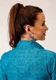 Roper Womens Long Sleeve Snap Ikat Aztec Western Shirt - Roper