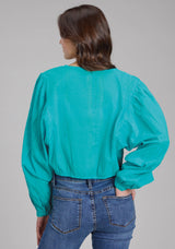 Roper Womens Cotton Seer Sucker Blouse Long Sleeve Button Western Shirt
