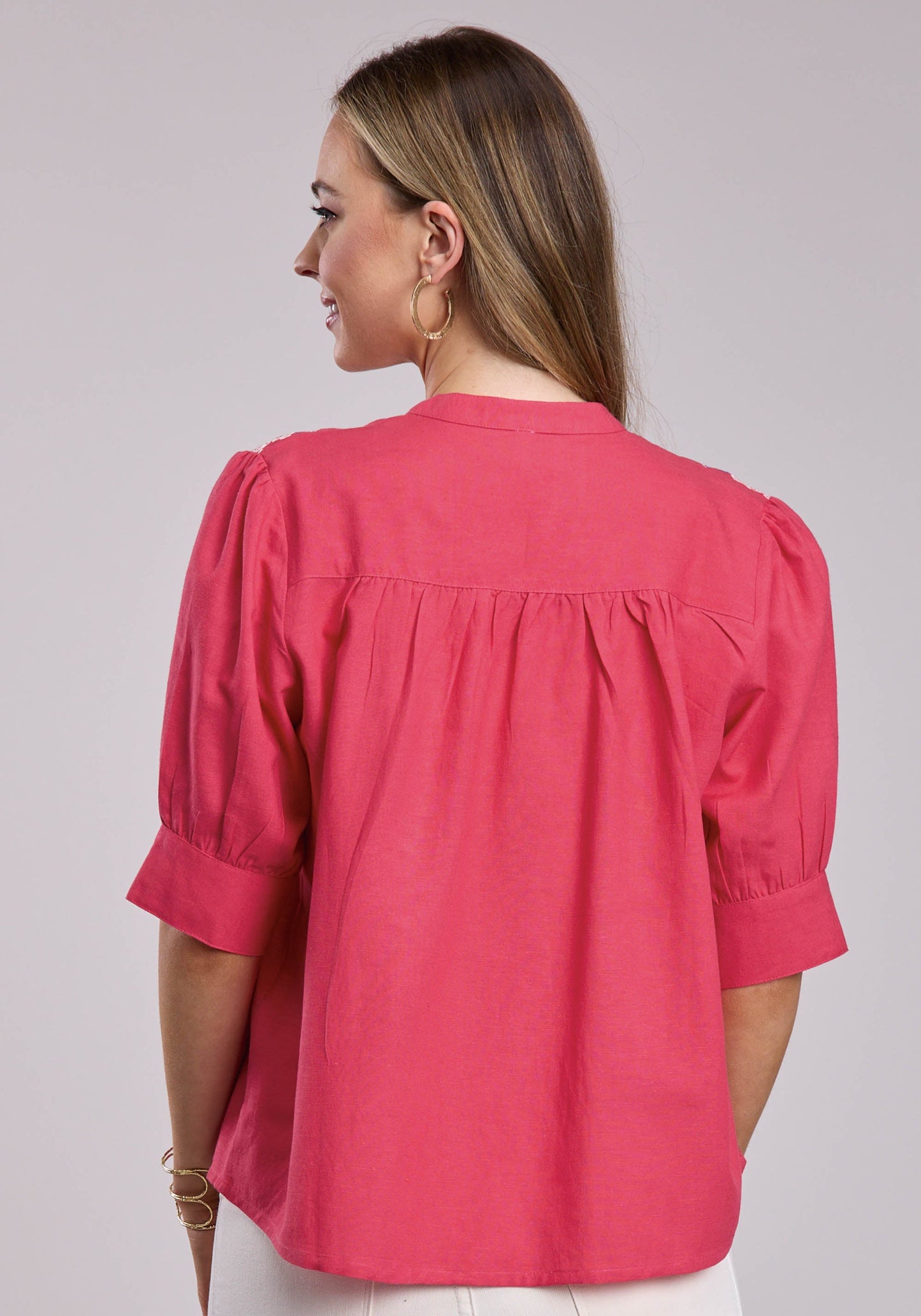 Womens Roper Four Point Foulard Western Blouse