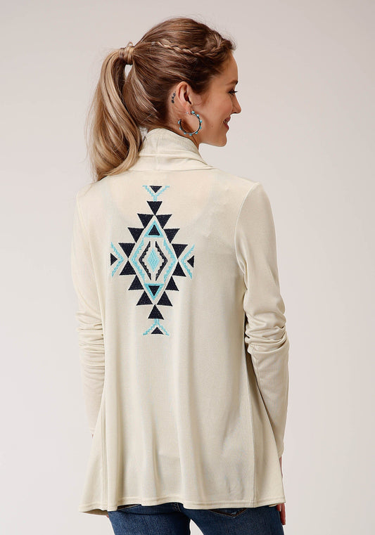Roper Womens Knit Cardigan Sweater - Roper