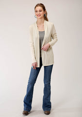 Roper Womens Knit Cardigan Sweater - Roper