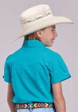 Girls Roper Solid Cotton Western Blouse - Roper - Flyclothing LLC