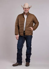 Mens Roper Nylon Down Proof Coated Jacket - Roper - Flyclothing LLC