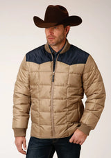 Mens Quilted Poly With Poly Fill Jacket - ROPER - Flyclothing LLC