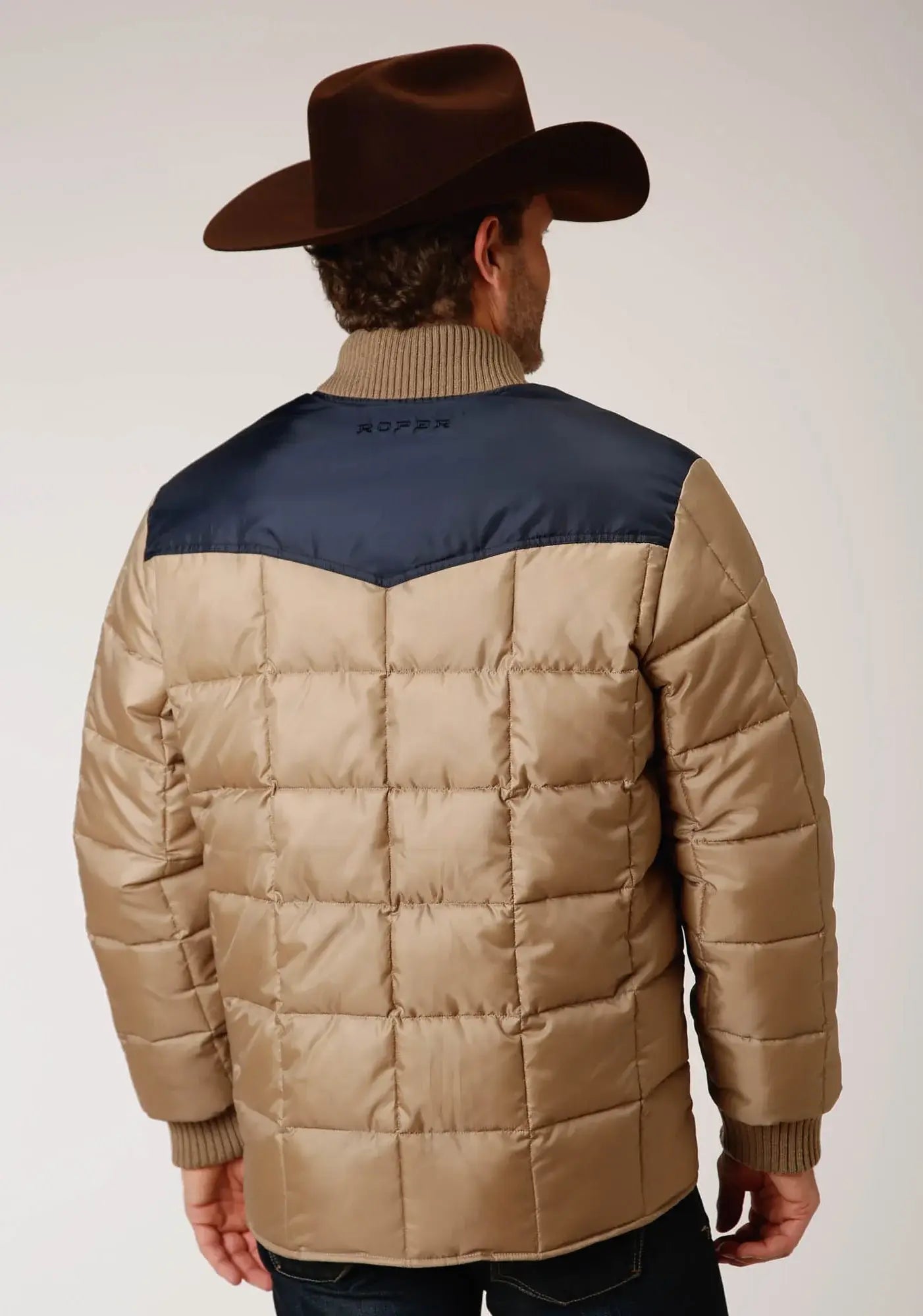 Mens Quilted Poly With Poly Fill Jacket - ROPER - Flyclothing LLC