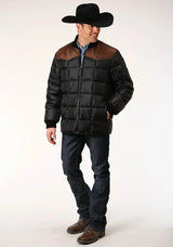 Mens Quilted Polyfilled Jacket - ROPER - Flyclothing LLC