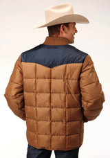 Mens Quilted Polyfilled Jacket - ROPER - Flyclothing LLC