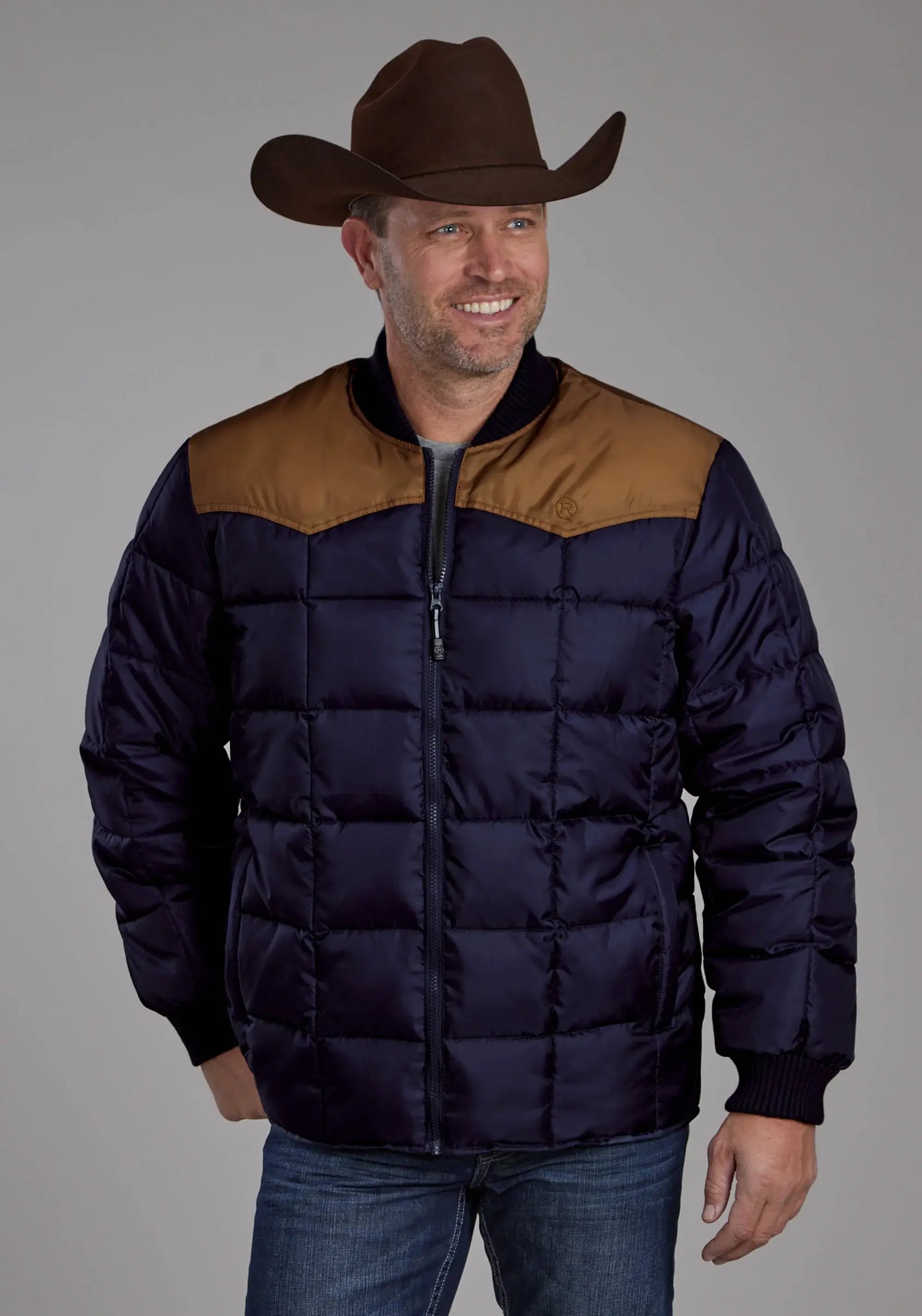 Mens Price Point Poly Fill Zipper Jacket - ROPER - Flyclothing LLC