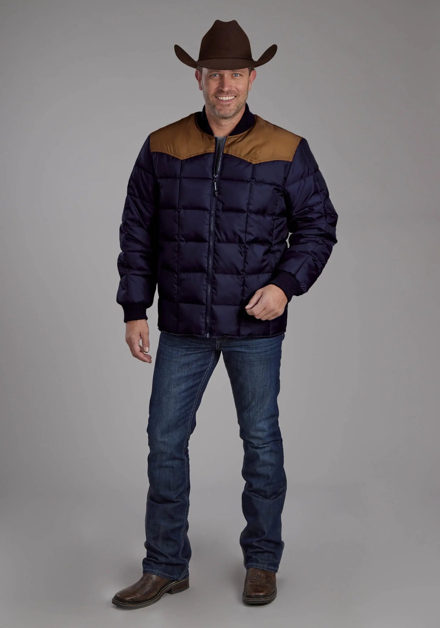 Mens Price Point Poly Fill Zipper Jacket - ROPER - Flyclothing LLC