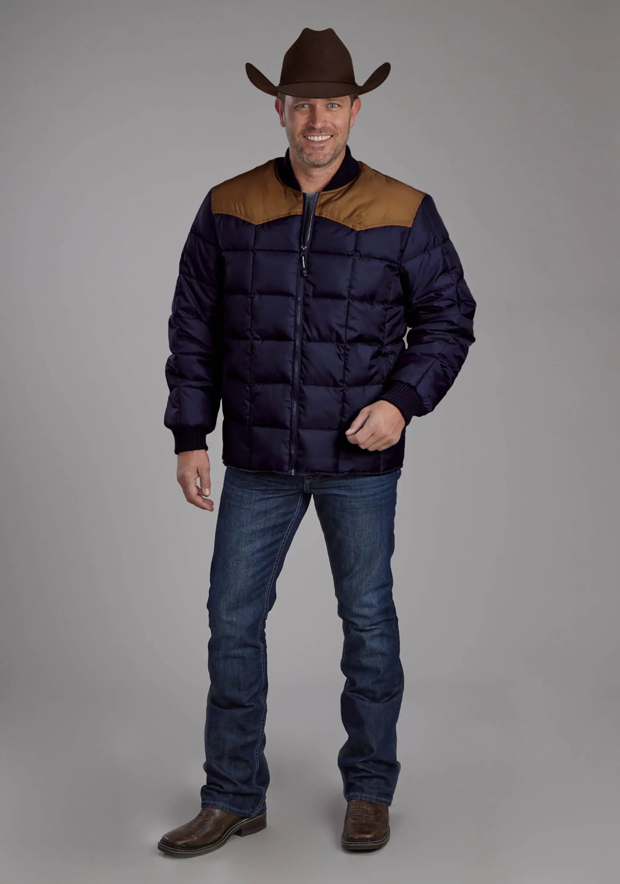 Mens Price Point Poly Fill Zipper Jacket - ROPER - Flyclothing LLC