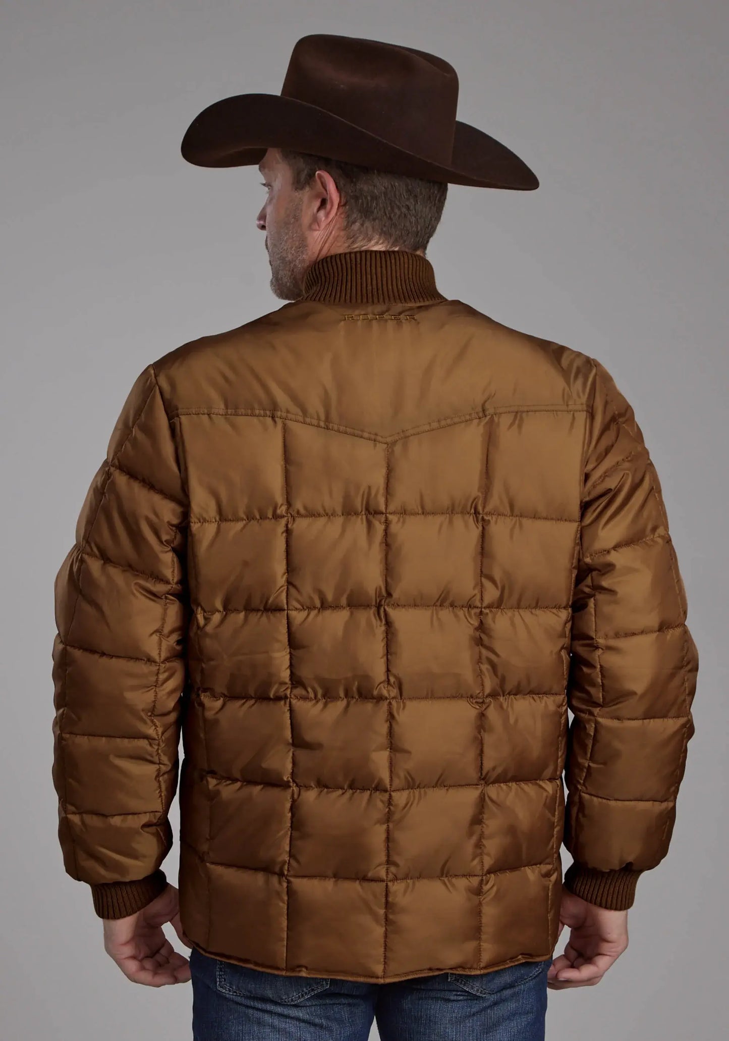 Menscarmel Zipper Jacket - ROPER - Flyclothing LLC