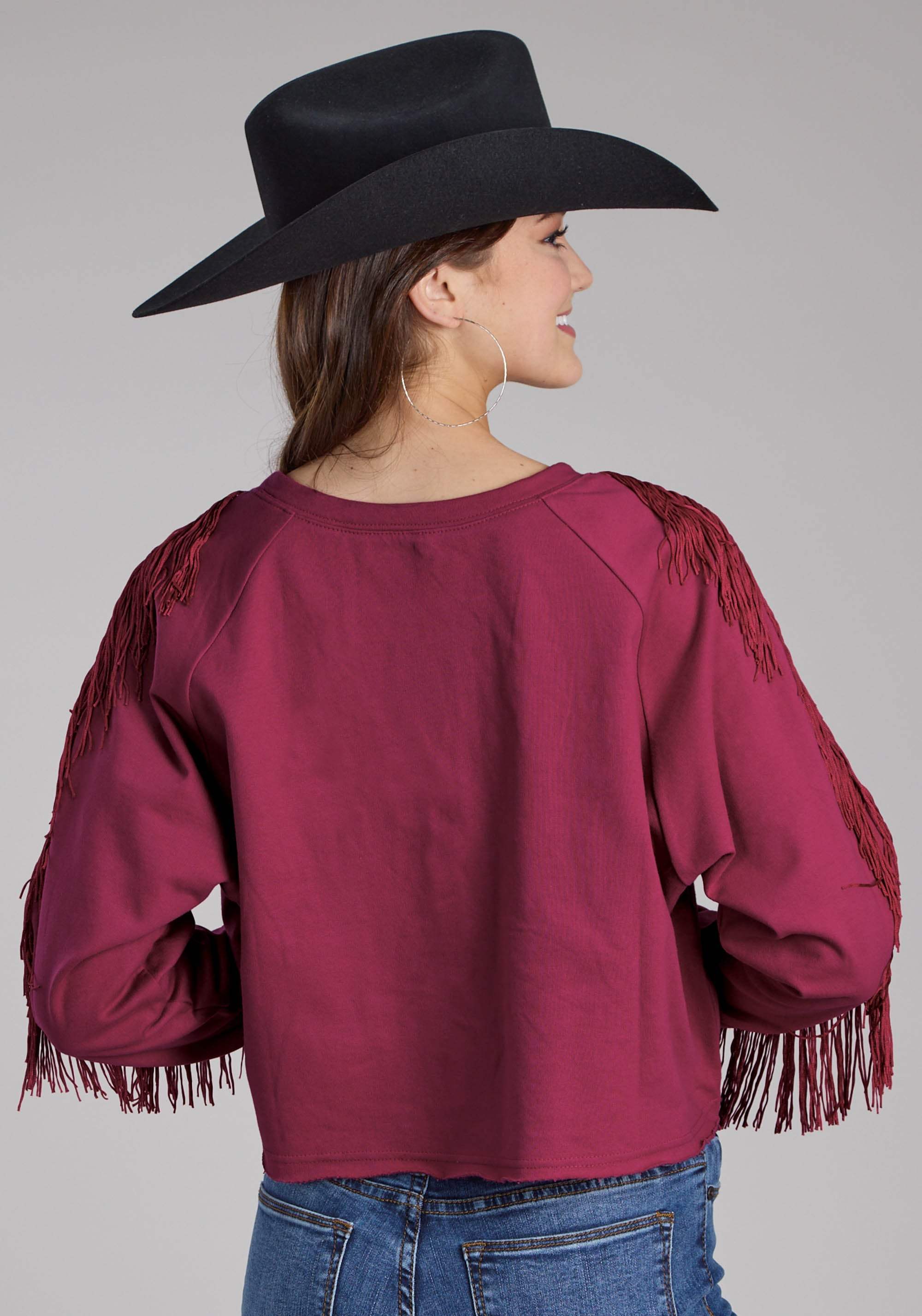 Roper Womens Cotton Fleece Sweatshirt Pullover Jacket - Roper - Flyclothing LLC