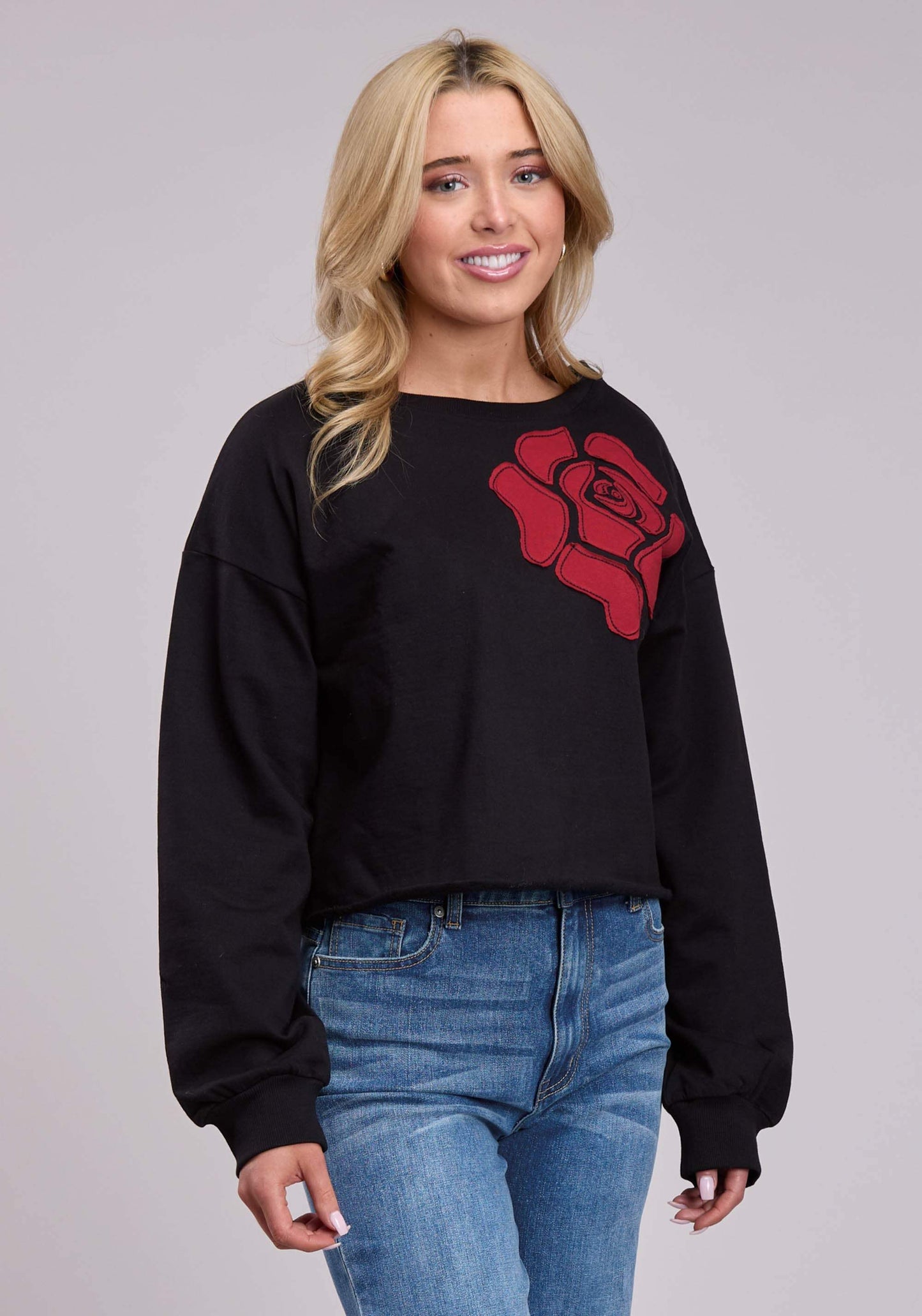 Roper Womens Jacket Pullover Long Sleeve Cotton Fleece Sweatshirt Western Jacket - Roper - Flyclothing LLC
