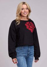 Roper Womens Jacket Pullover Long Sleeve Cotton Fleece Sweatshirt Western Jacket - Roper - Flyclothing LLC