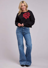 Roper Womens Jacket Pullover Long Sleeve Cotton Fleece Sweatshirt Western Jacket - Roper - Flyclothing LLC