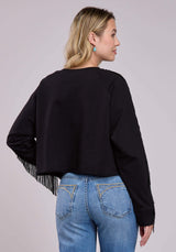 Roper Womens Jacket Pullover Cotton Fleece Ls Sweatshirt Western Jacket - Roper - Flyclothing LLC