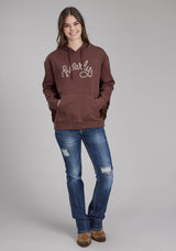 Roper Womens Cotton Fleece Hooded Sweatshirt Pullover Jacket