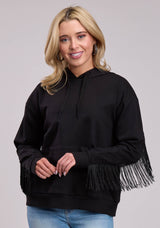 Roper Womens Jacket Pullover Long Sleeve Cotton Fleece Sweatshirt West
