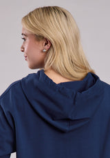 Roper Womens Jacket Pullover Cotton Fleece Slouchie Hoodie Western Jacket