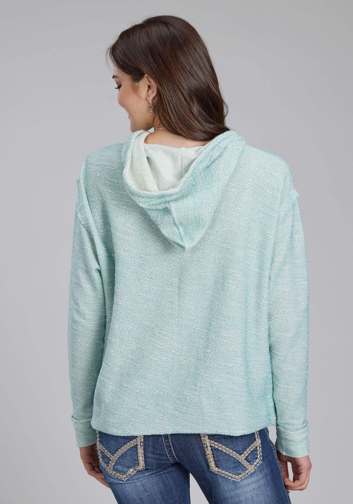 Roper Womens Long Sleeve Hooded Sweater Pullover Jacket - Roper - Flyclothing LLC