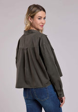 Roper Womens Jacket Button Pigment Dyed Western Jacket - Roper - Flyclothing LLC